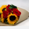 Florist Cincinnati- Sunflower Rose Casual Bouquet