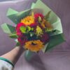 Florist Cincinnati- Sunflower Rose Casual Bouquet