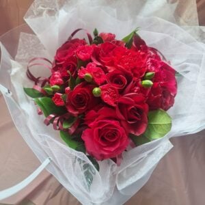 Cincinnati Bouquets- Crimson Cloud Reverie