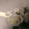 Classic White Corsage with Greenery