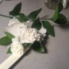 Classic White Corsage with Greenery