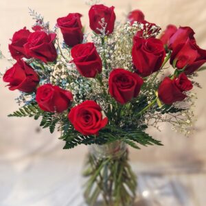 To You from HIM (Premium Red Freedom Roses Arrangement)