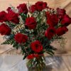 To You from HIM (Premium Red Freedom Roses Arrangement)