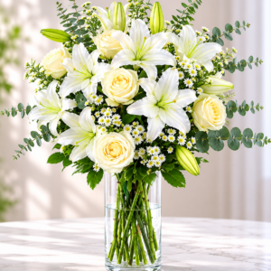 Heavenly White Blooms