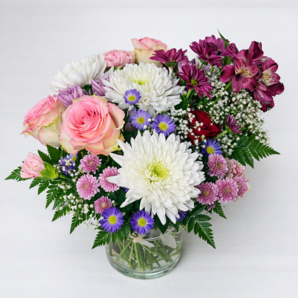 National Roses bouquet with fresh red roses arranged by Local Cincinnati Florist, symbolizing love and devotion, delivered across Cincinnati and Northern Kentucky.