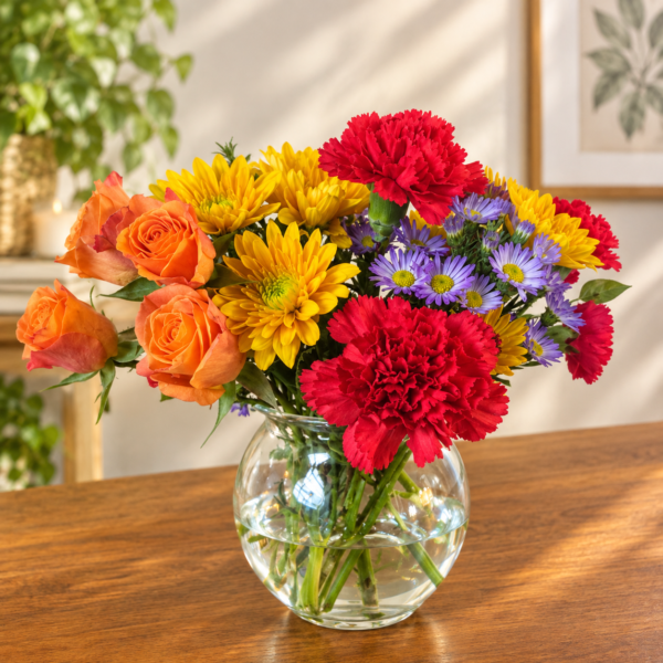 Fall Mini Vase