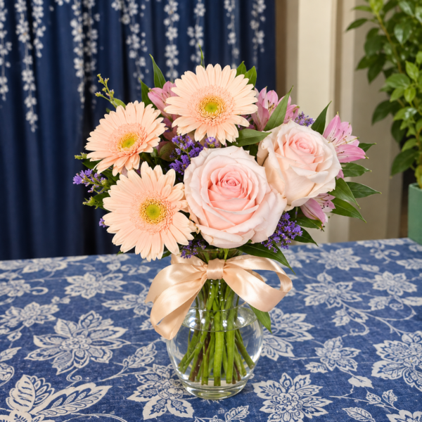 Pretty n Pink Pretty n Pink bouquet with lush pink blossoms, handcrafted by local Cincinnati florist.