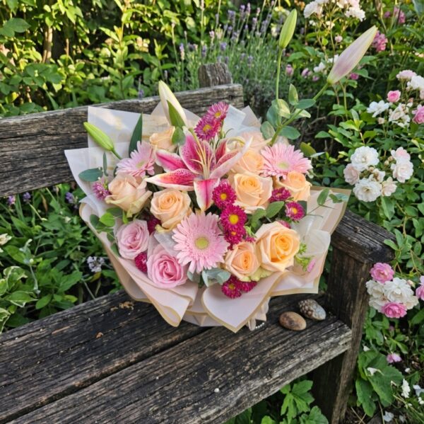 An Unforgettable Evening floral arrangement featuring fresh premium flowers in an elegant design from a local Cincinnati florist with secure flower delivery.